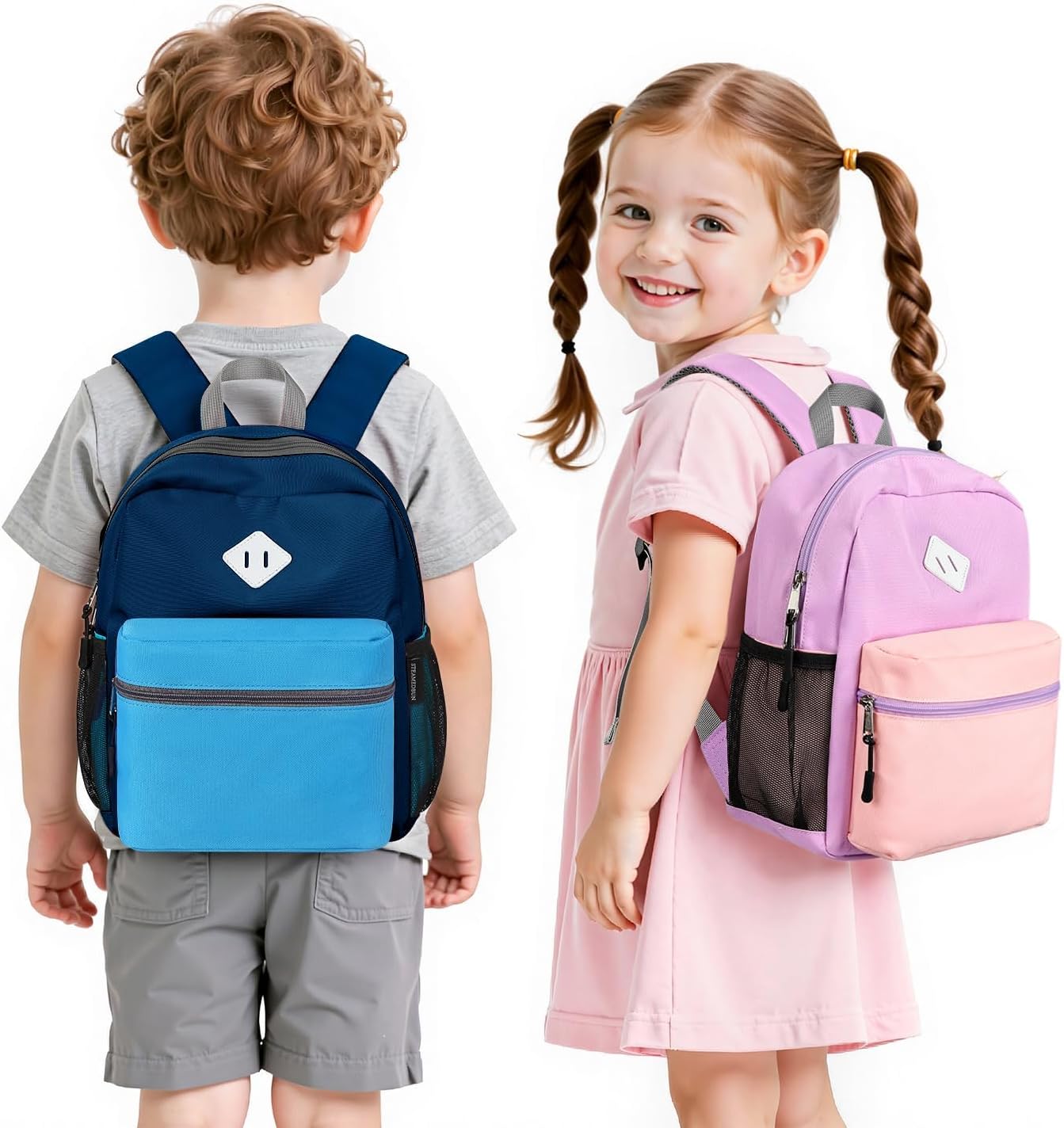 STEAMEDBUN Toddler Backpack Boy 2-4, Kids Backpack Boys, Preschool Daycare Travel Small- 12inch - Image 5