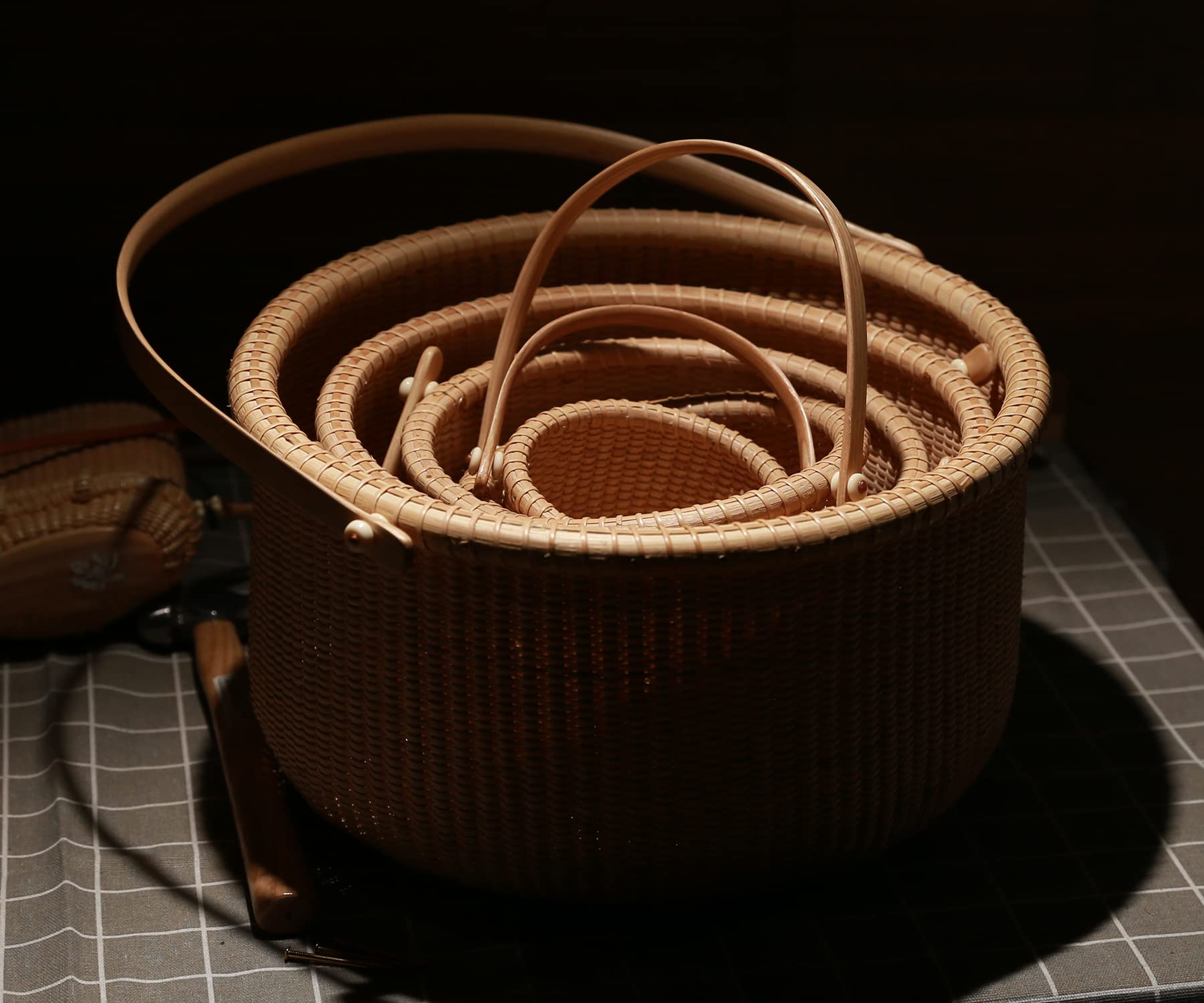 Amazon.co.jp: FUJITA五号ブランコ式のバスケットNantucket basket (5