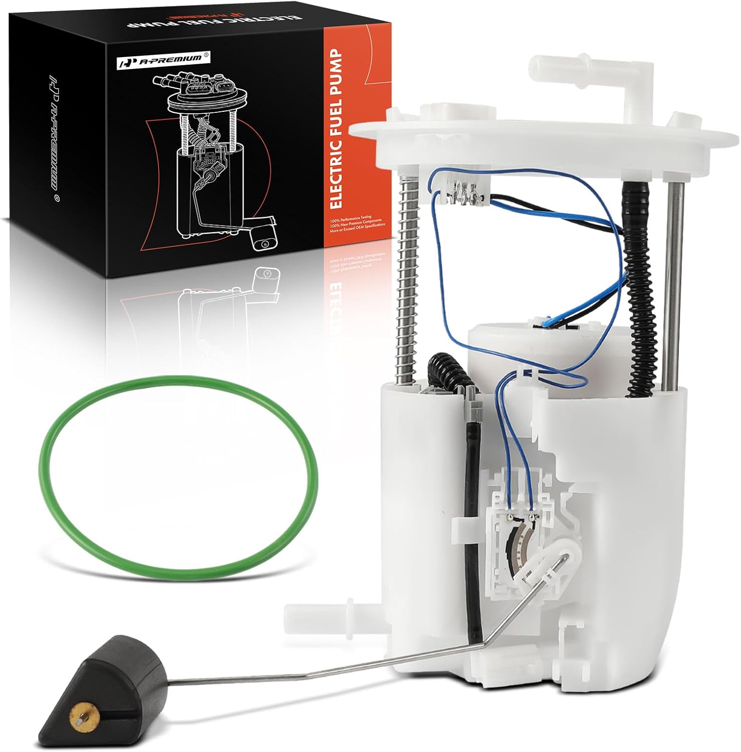 A-Premium Electric Fuel Pump Module Assembly with Sending Unit Compatible with Ford Edge & Lincoln MKX 2007-2010 3.5L, AWD, Left Side