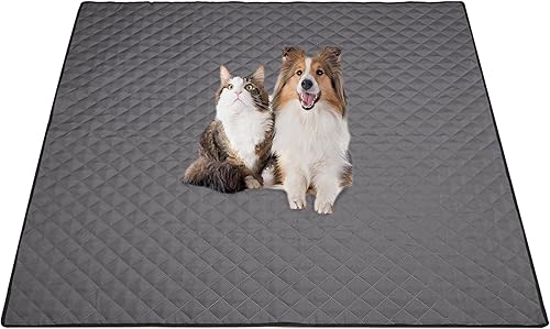 Miniatura 8 de Almohadillas lavables para orina para perros, tapete reutilizable para corralito de mascotas, almohadillas antideslizantes para cachorros,