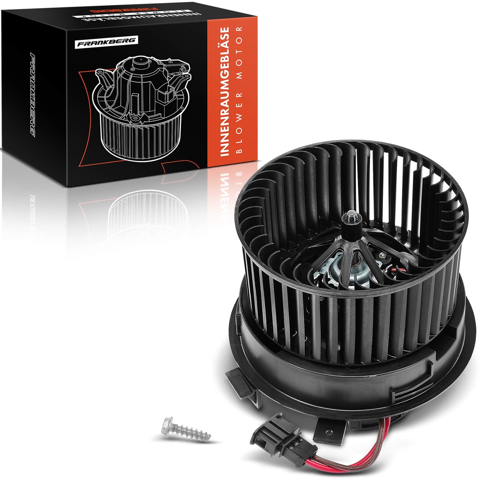 Frankberg Motore del ventilatore Ventilatore del riscaldamento Compatibile con Giulietta 940 1.4 TB 1.6 JTDM 1.8 TBi 2.0 JTDM 2010-2013 Replace# 77365861,715249