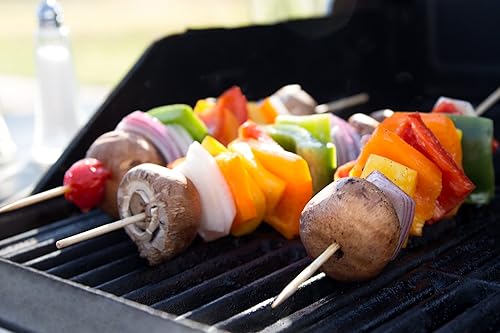 Miniatura 9 de Outset Brocheta flexible de acero inoxidable para barbacoa, juego de 4, pincho de barbacoa de 30 pulgadas de largo, 1 EA