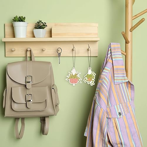 Miniatura 7 de Paquete de 8 ambientadores colgantes de coche para mujeres, de larga duración, divertidos, accesorios de espejo de automóvil, ambientadores