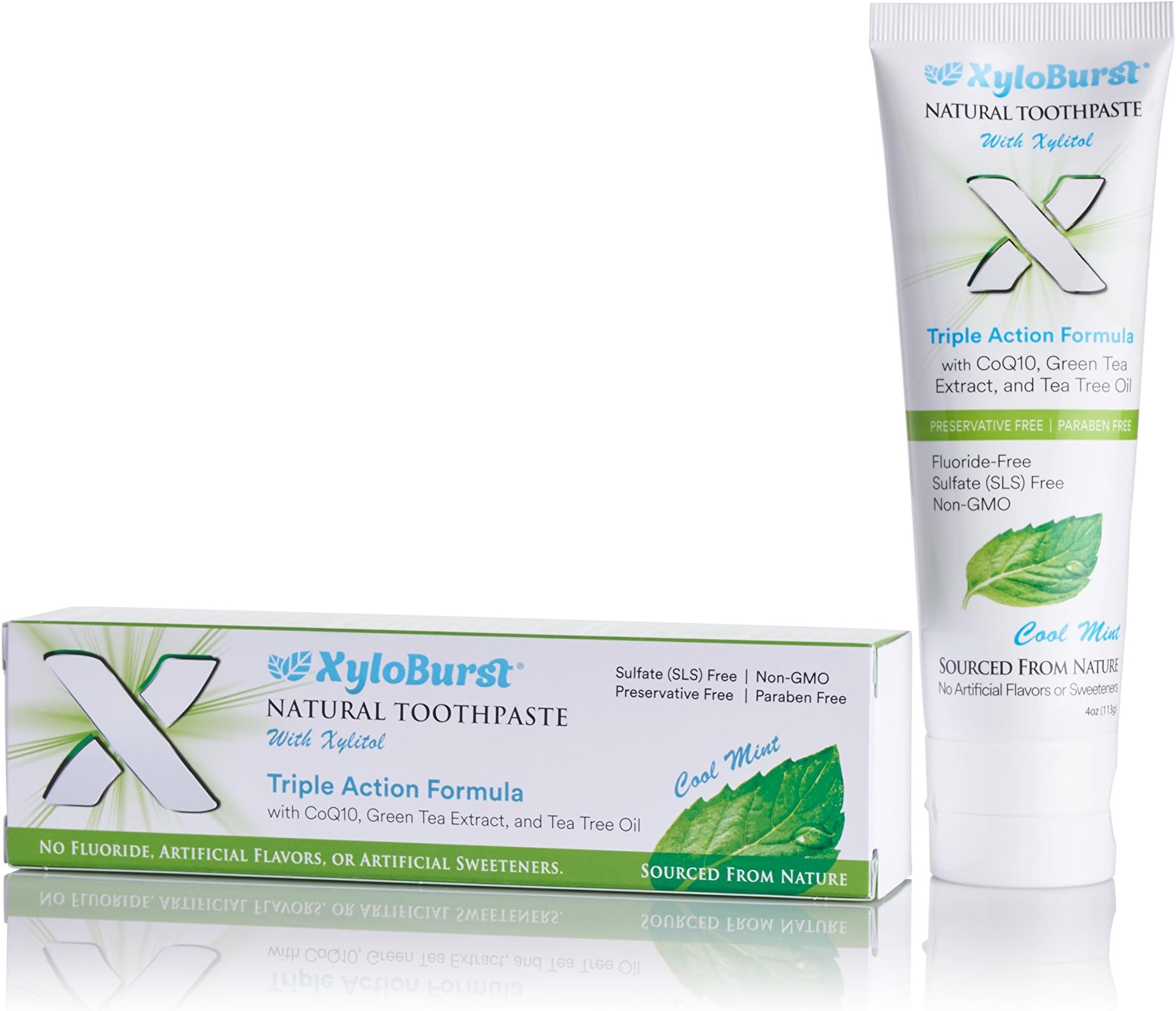 NOW Solutions, Xyliwhiteâ„¢ Toothpaste Gel, Refreshmint