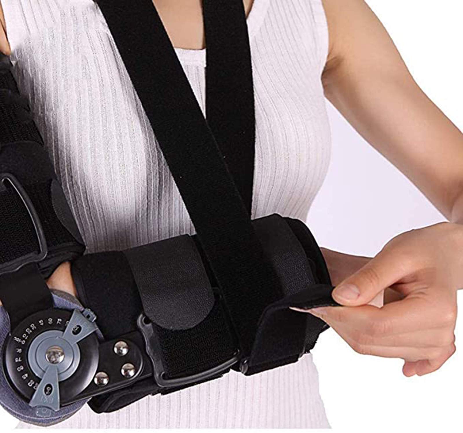Klappbare Unterarmstütze, Festsitzende Orthese Mit Schulterabduktionsorthese, Für Die Rehabilitation Der Ellenbogengelenksfixierung Oder Die Medizinische Schiene Bei Armfrakturen