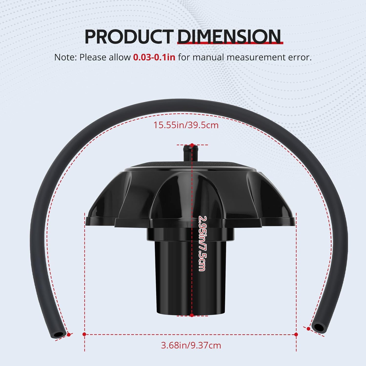 JAVIK Fuel Tank Gas Cap Assy For Honda CR125R CR250R CRF150R CR85R CR80R CR85RB Expert 1993-2024 O.E.M# 17620-ML3-600