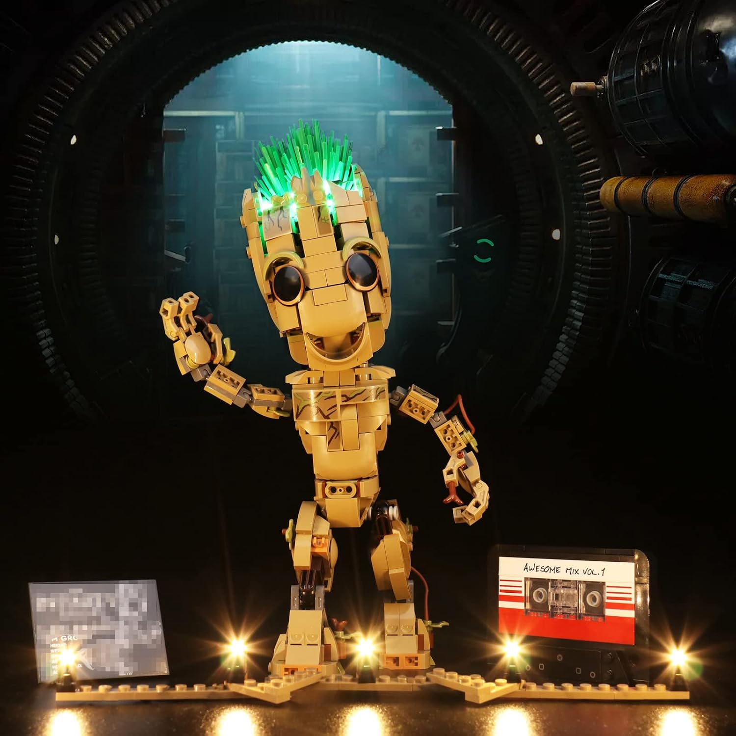 LED Light Kit Compatible with 76217 I am Groot, Light Kit ONLY, The Model NOT Included (Standard)
