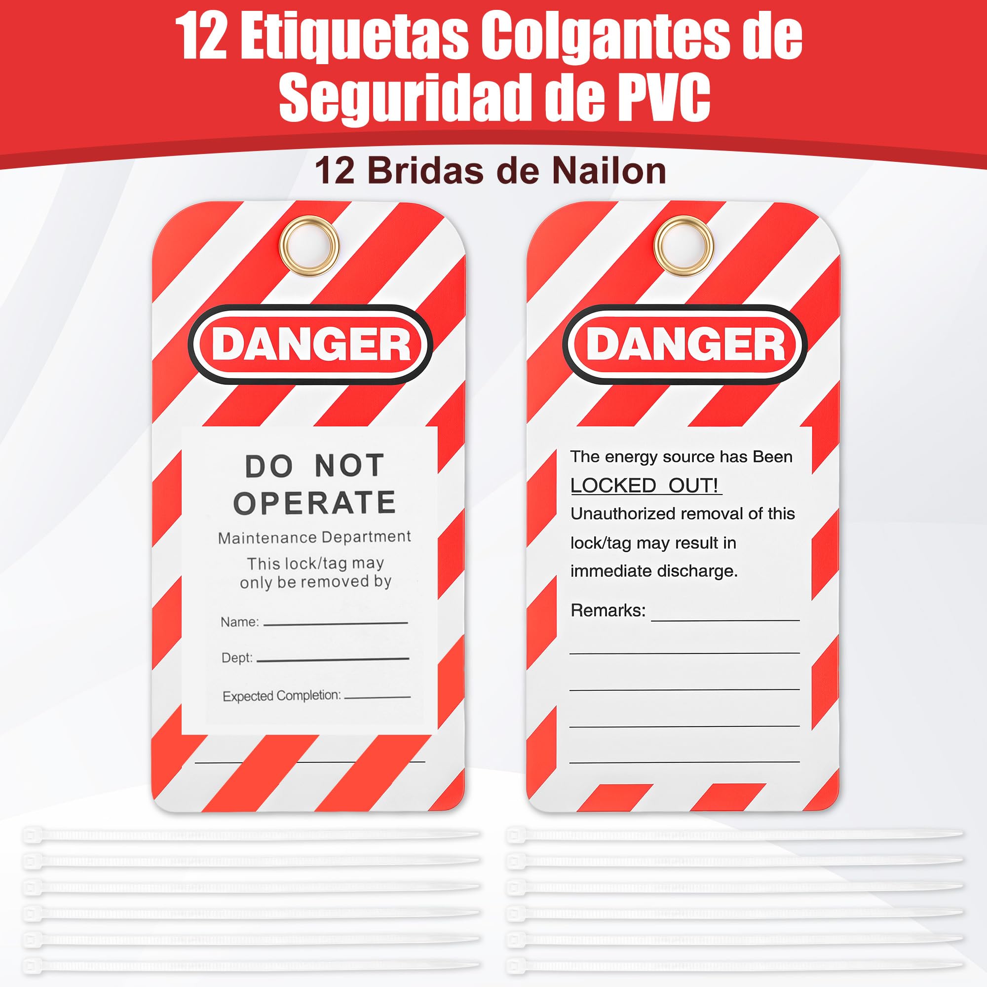 Disyuntor eléctrico Lockout Tagout Kit, Bloqueo de seguridad uso industrial con sistemas de bloqueo