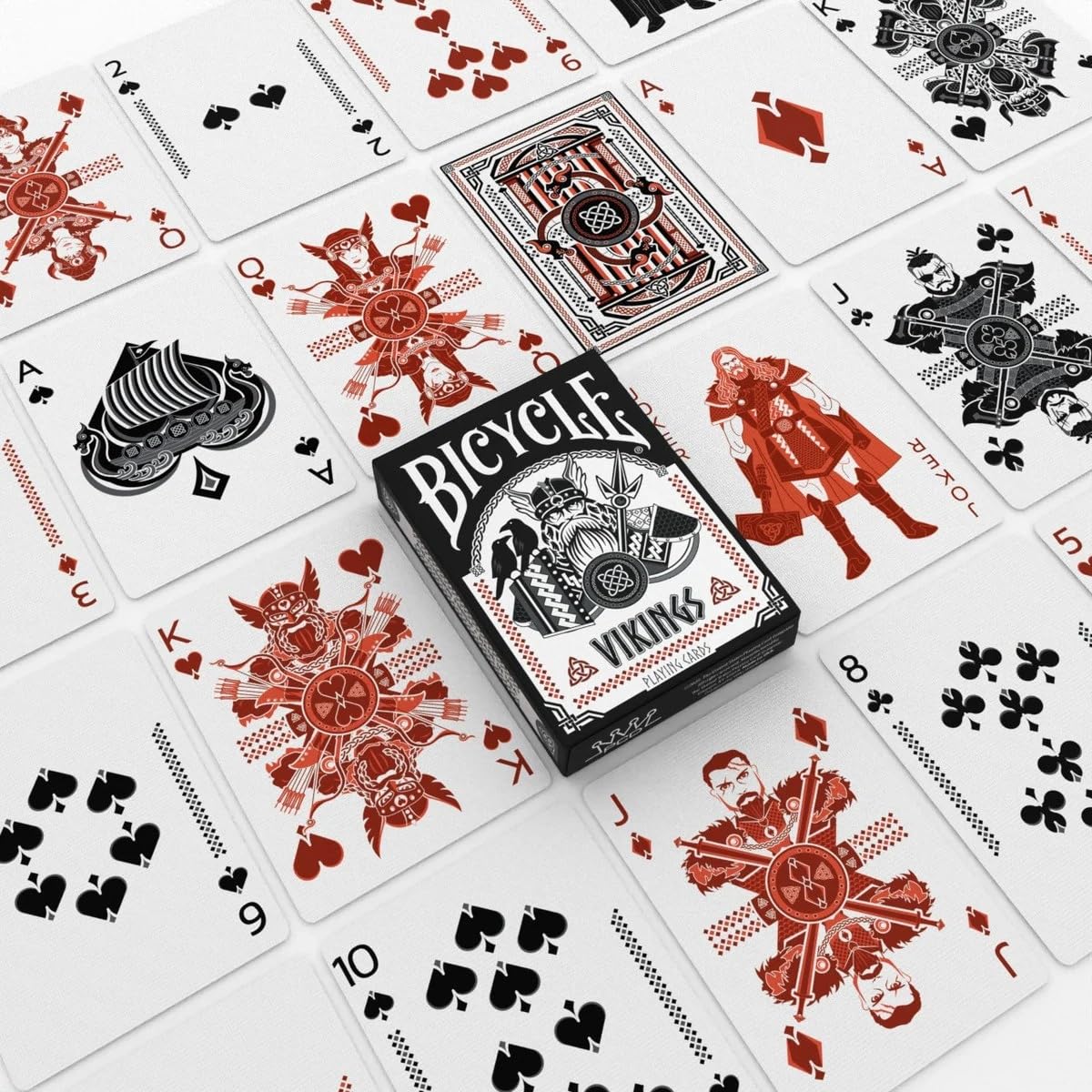 Viking-Themed Bicycle Playing Cards: Premium Poker & Collection