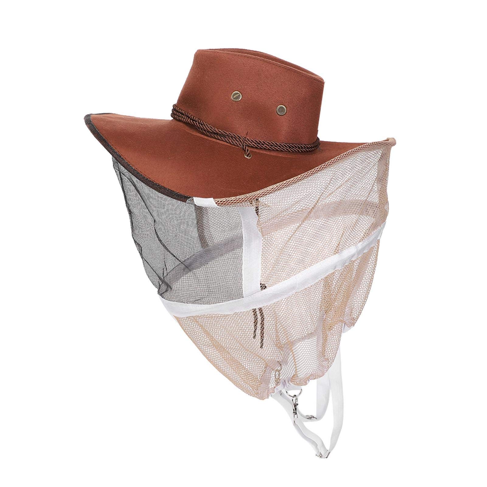 Salutuya Men's Default Bee-Proof Hat Anti Bee Stinging For Beekeeper For