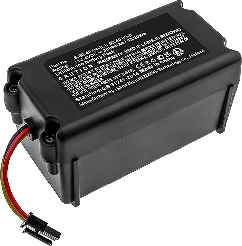 Synergy Digital Vacuum Cleaner Battery, Compatible with Blaupunkt XPOWER+ Vacuum Cleaner, (Li-ion, 14.4V, 3000mAh) Ultra High Capacity, Replacement