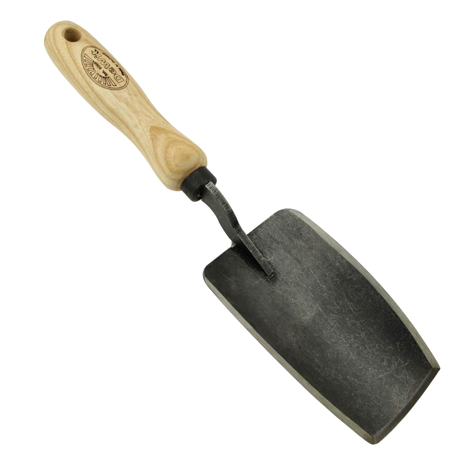 DeWit Pflanzenkelle 'Welldone' mit gerader Schneide 31 cm I Profi Blumenschaufel & Unkrautstecher I FSC®-zertifizierte Handschaufel I Handgemachte Garten-Schaufel I Garden-Tools – Made in Holland