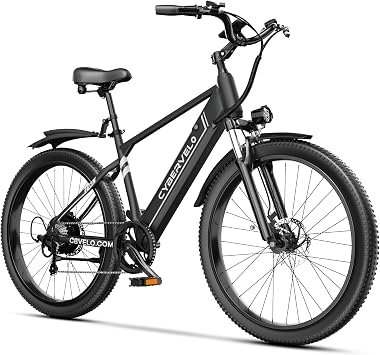 YorkE 26 Electric Bike for Adult,1000W Peak, up 80 Miles Removable Battery Ebike,Adult Electric Bicycles for All Terrain,Men Women E Bike, 7-Speed