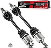 Torchbeam Front CV Axle Shaft Assembly for 2008-2014 Honda Accord, 2009-2013 Acura TSX, 2014 Civic - 66-4250/66-4251 OE Fit