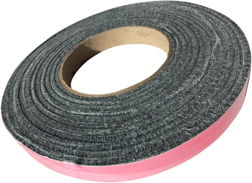 LavaLock® RED - XTR12 1000F High Temp Rated BBQ Smoker Gasket Self Stick Felt 1/2 x 1/8