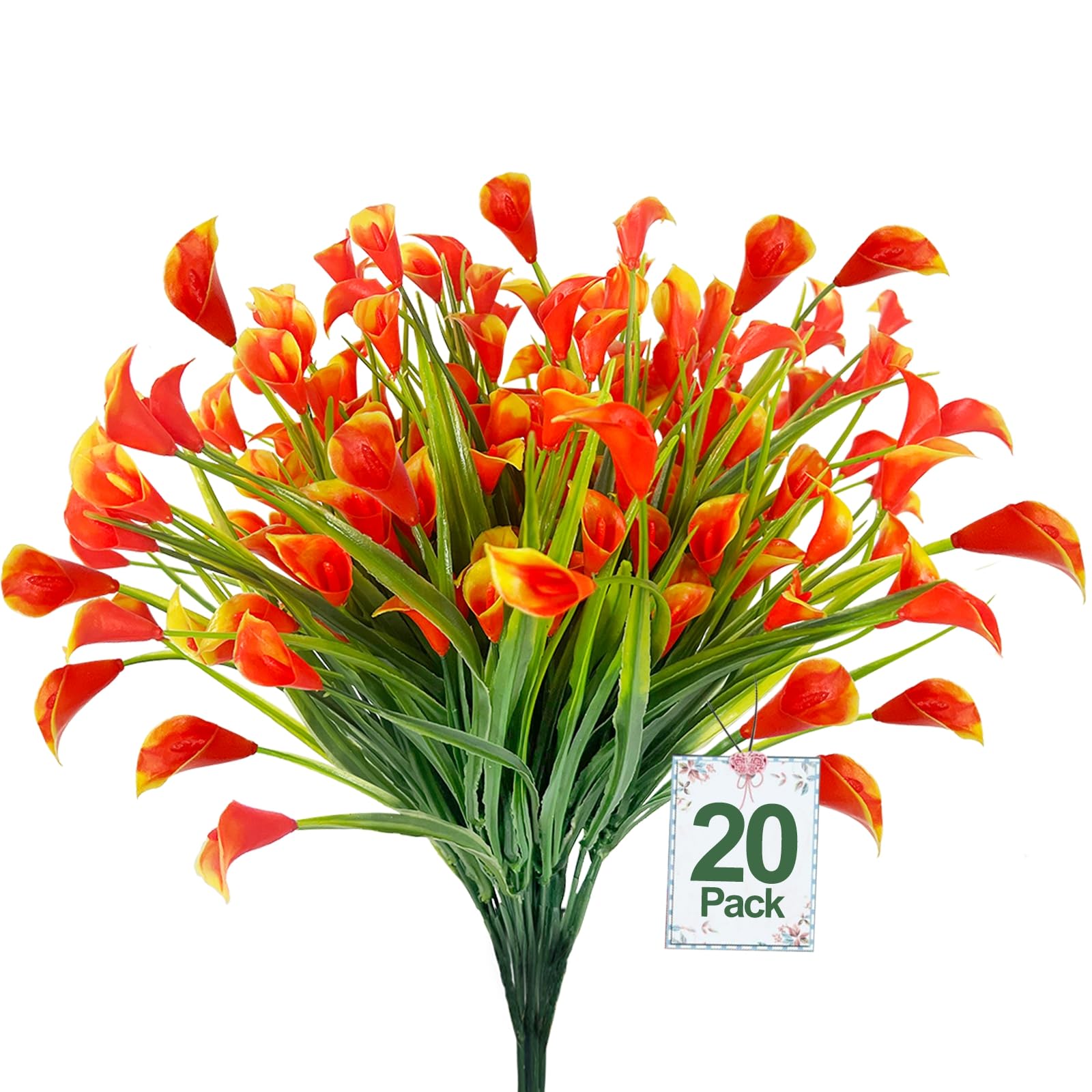 Fleurs de lys calla artificielles décoratives pour embellir votre balcon et suspensions