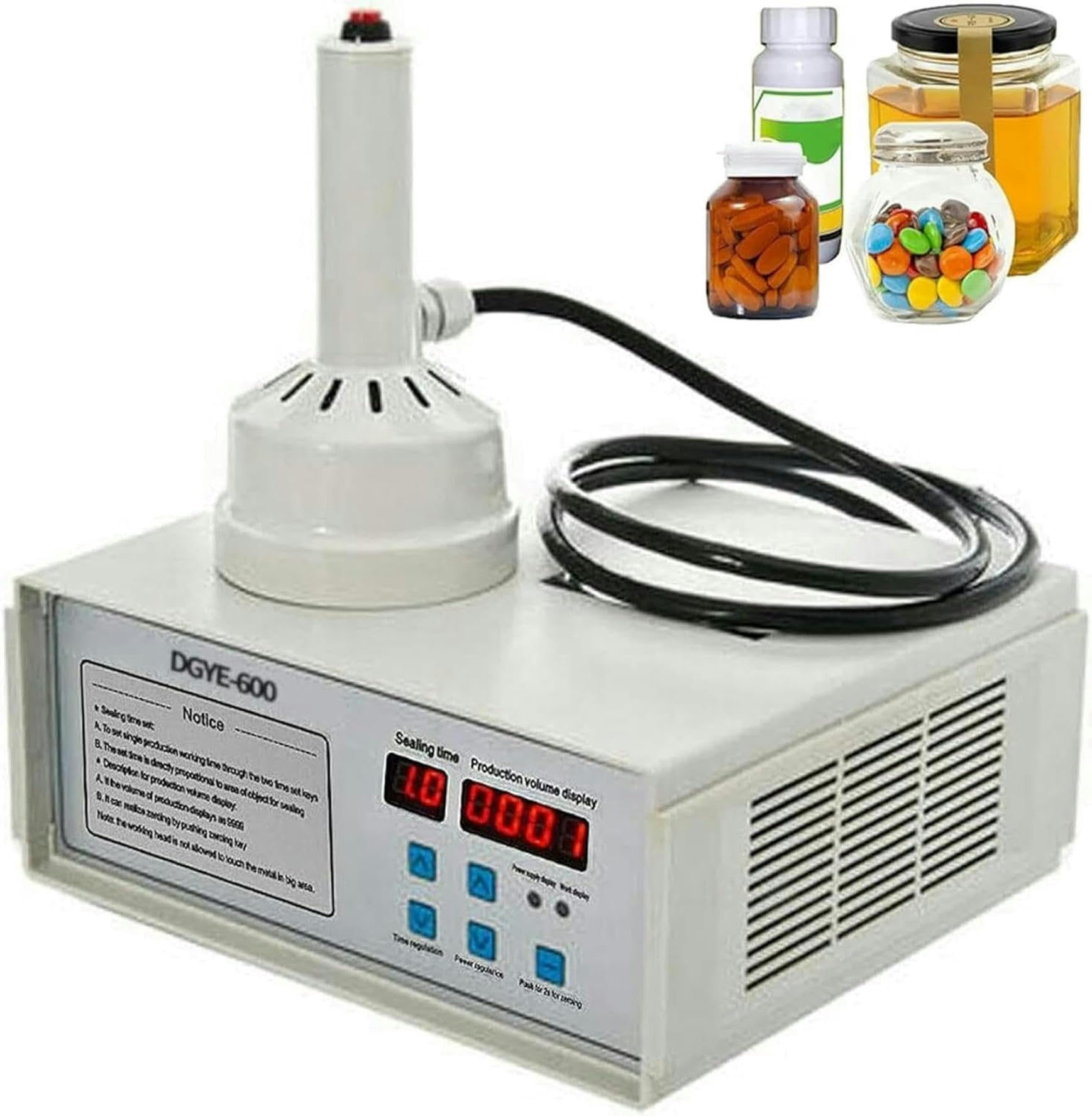 Machine de scellage à induction électromagnétique thermoscellant 20-85mm
