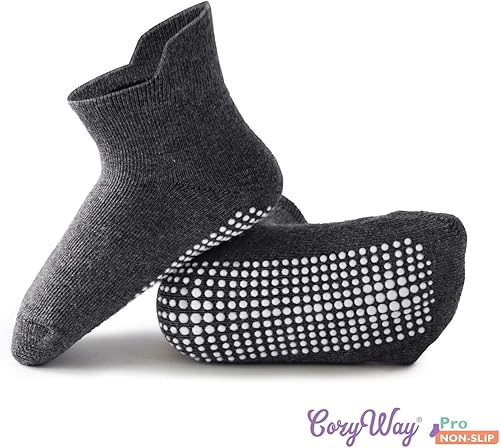 Miniatura 6 de CozyWay Baby & Toddler Socks with Grippers Non Slip Ankle Grip Socks For Boys and Girls - Comfy Soft Cotton - 12 Pack
