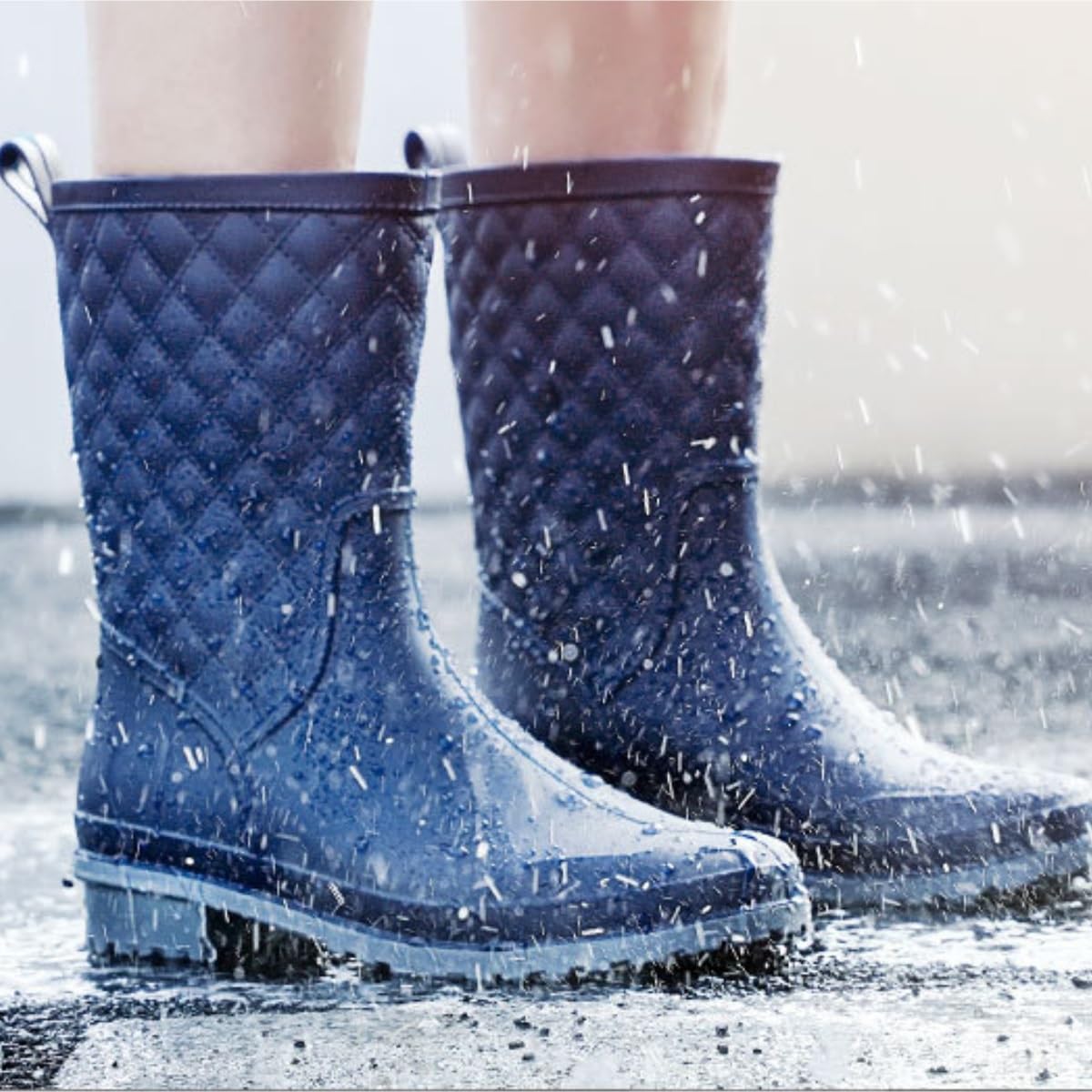 Buty Przeciwdeszczowe Damskie Buty Do Wody Z Antypoślizgową Wkładką, Plastikowe Wodoodporne, Przeciwdeszczowe, Outdoorowe Modne