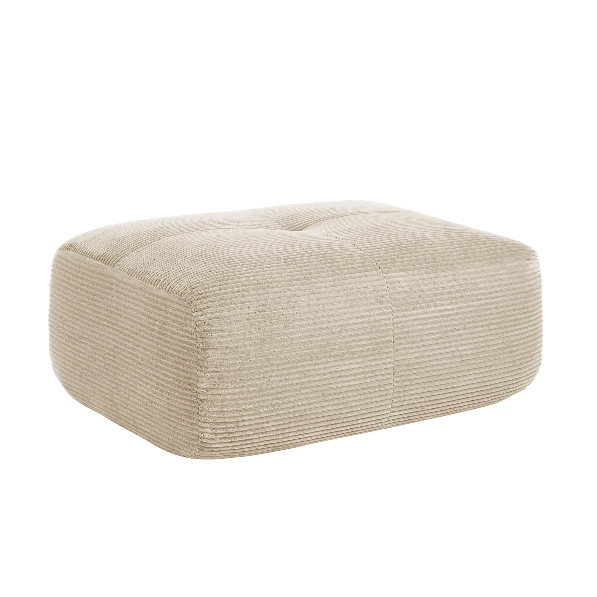 Module modulaire pour canapé - Blanc - Module combiné flexible sans accoudoir ni dossier - Pour salon moderne