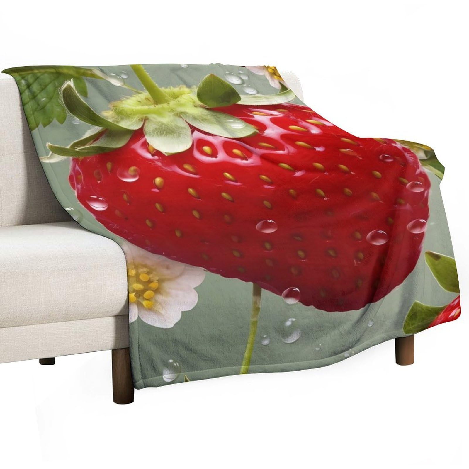 Couverture en polaire chaude pour cocooning sur canapé et salon