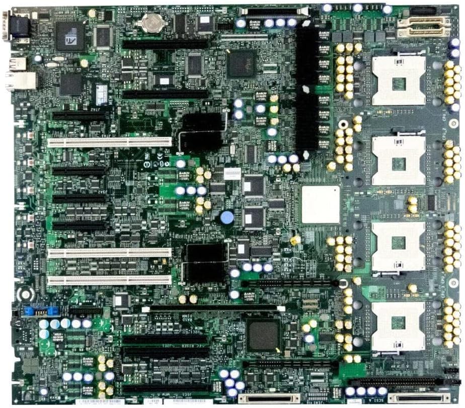 Desktop Server Motherboard for PE6850, 800 FSB, Micro-ATX, 2 DDR4 Memory Slots, 4 SATA 2 Ports, Intel Xeon E5-2600 v2/3 Compatible