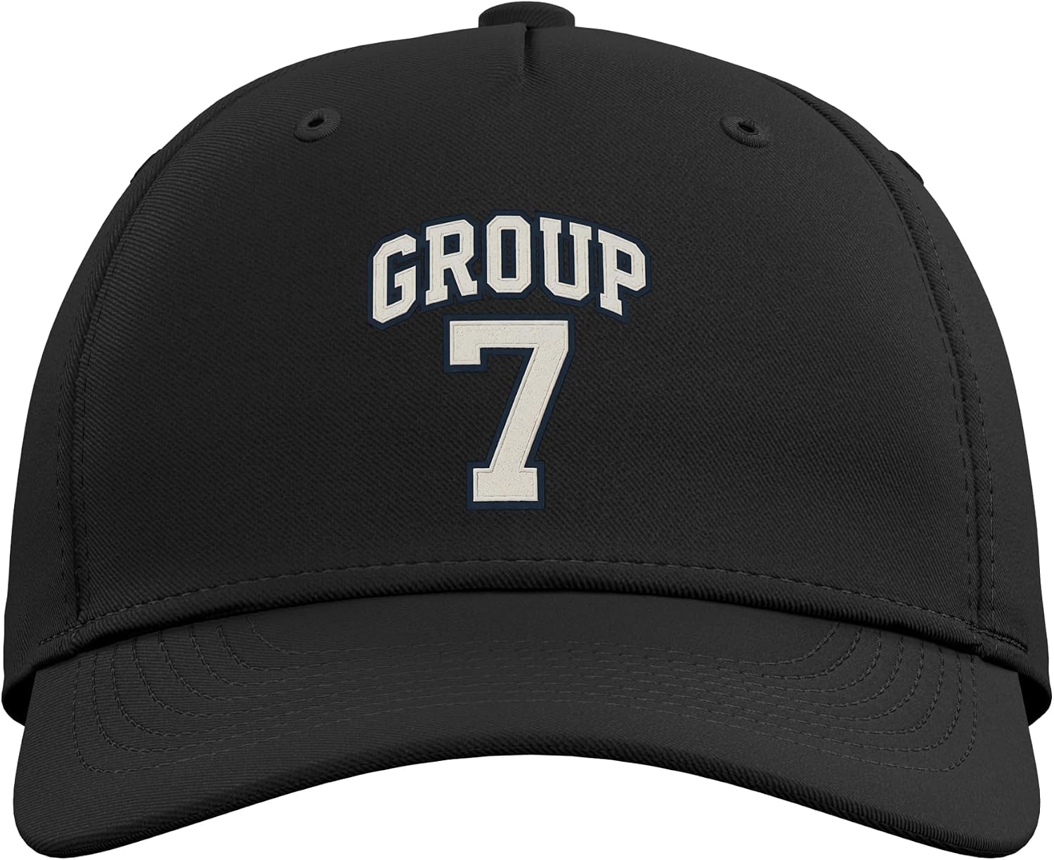 Funny Group 7 Meme Group 7 Viral Meme Trend Slang Group 7 Adjustable Baseball Hat image 2