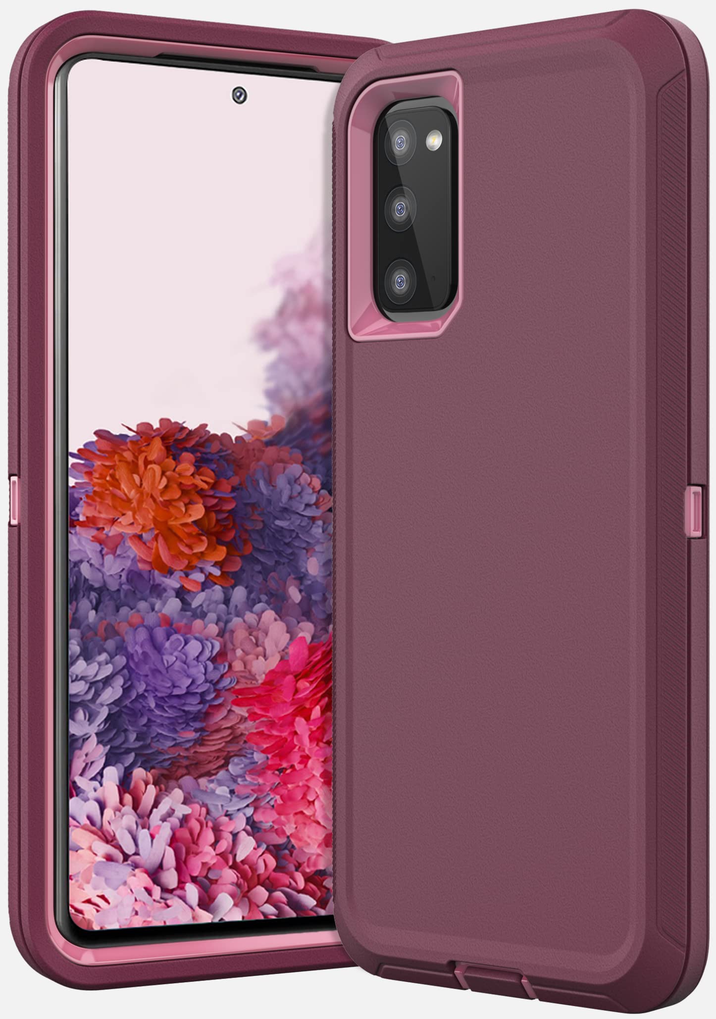 Guirblefor Samsung Galaxy S20 FE Case,Dropproof Shockproof for Samsung S20 FE 5G Case,Heavy Duty Protection Galaxy S20 FE Case, S20 FE Case 6.5 Inch