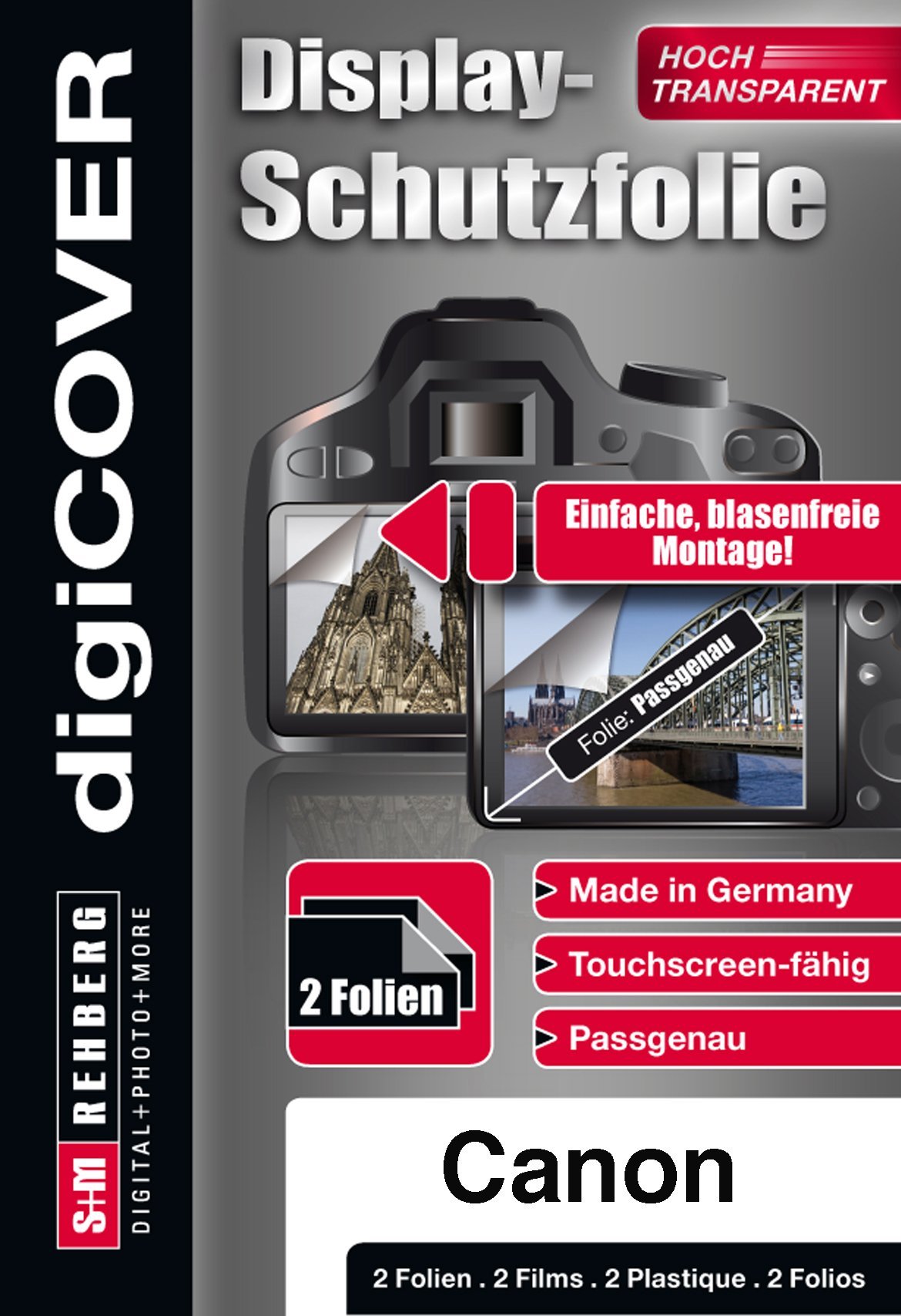 digiCOVER Screen Protector for Canon EOS 200D Clear