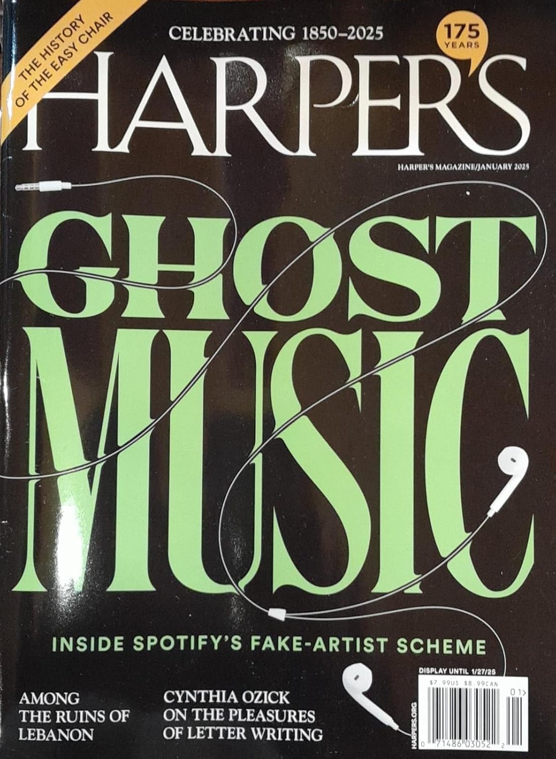 Harper’S Magazine January 2025 Ghost Music
