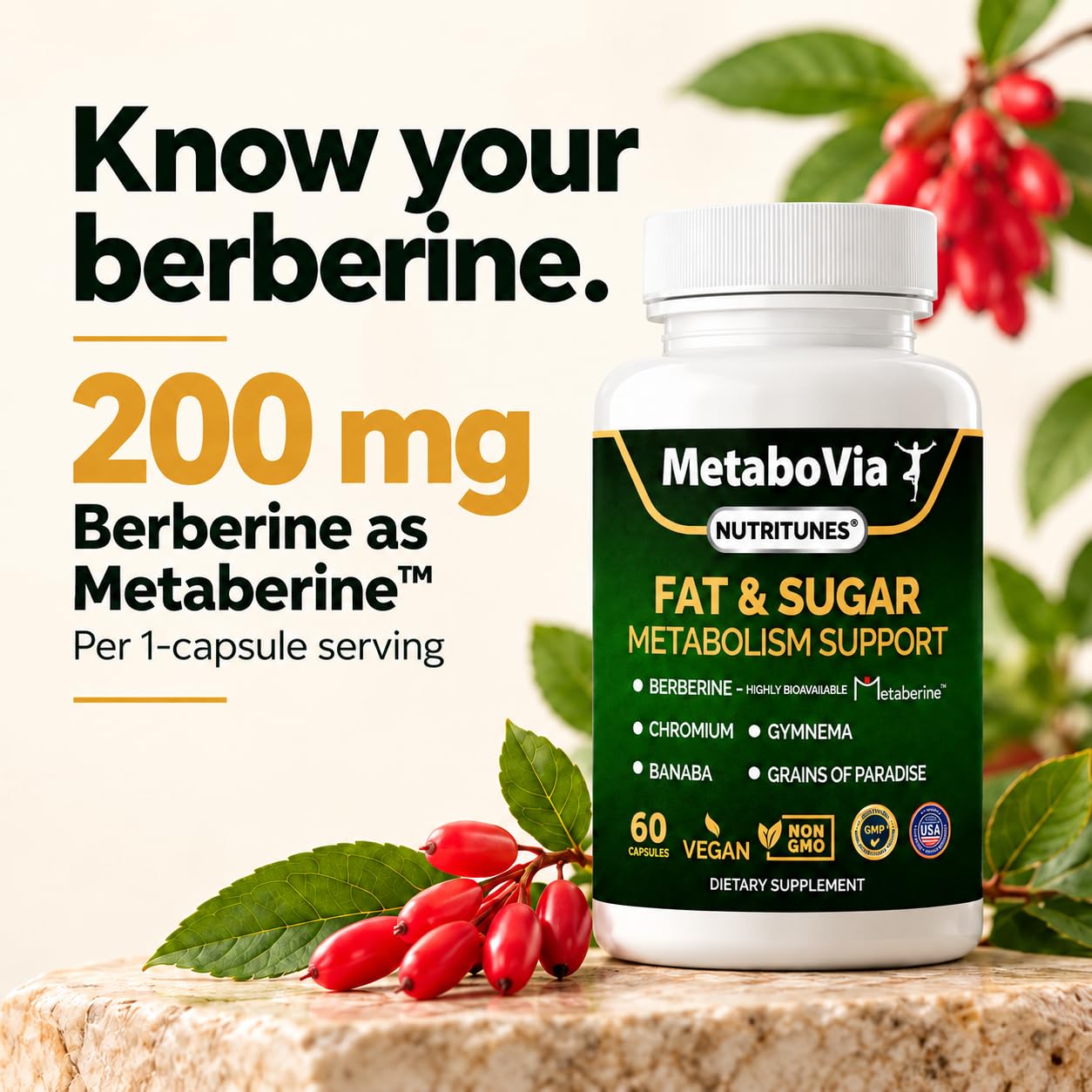 MetaboVia - Fat & Sugar Metabolism Optimizer Supplement — Amazon image 4