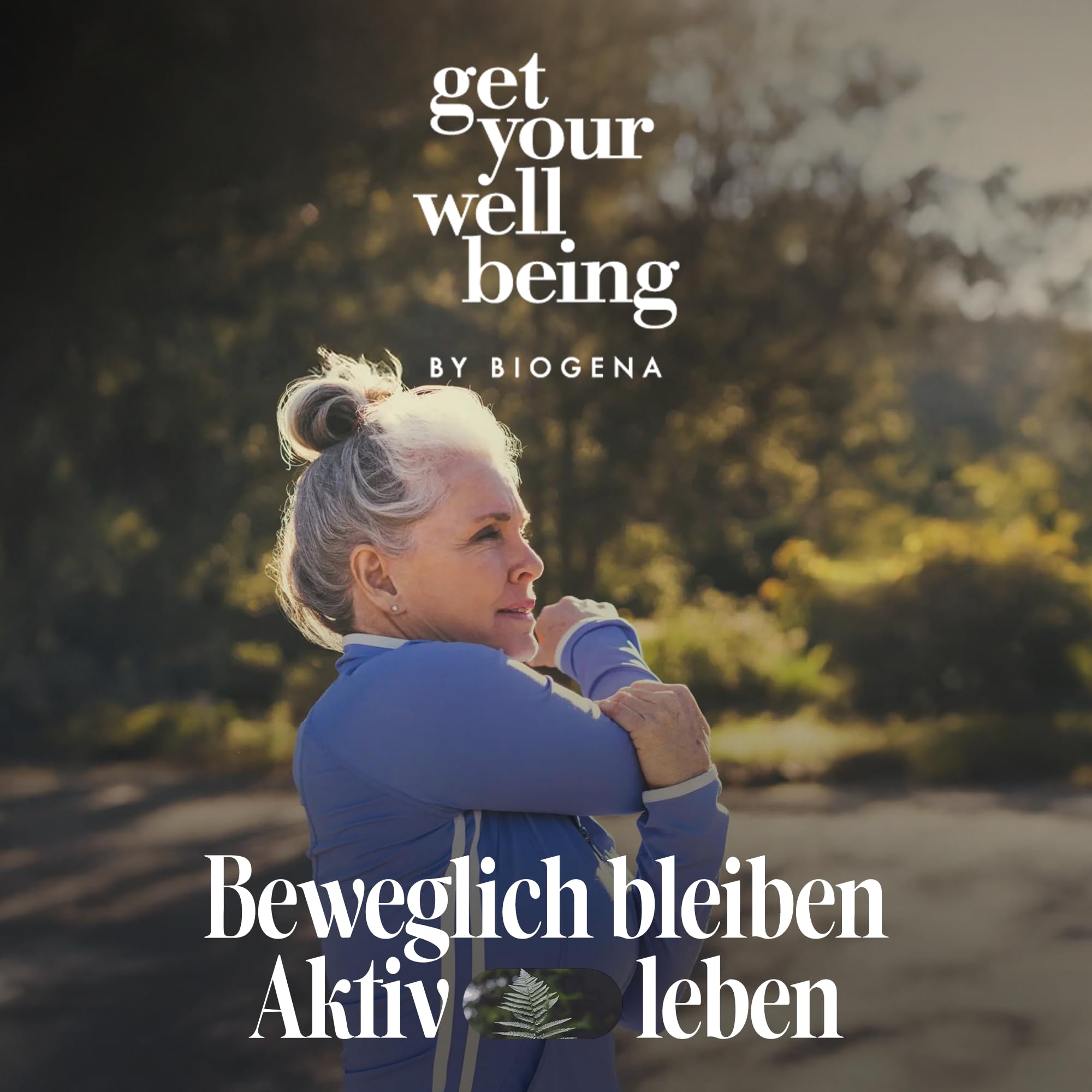 get your wellbeing by BIOGENA - Arthro Gelenk-Spezialkomplex - Gelenkkapseln mit MSM, Glucosamin, Vitaminen & Mineralstoffen - 60 Kapseln - Nahrungsergänzungsmittel vegan & konservierungsstofffrei