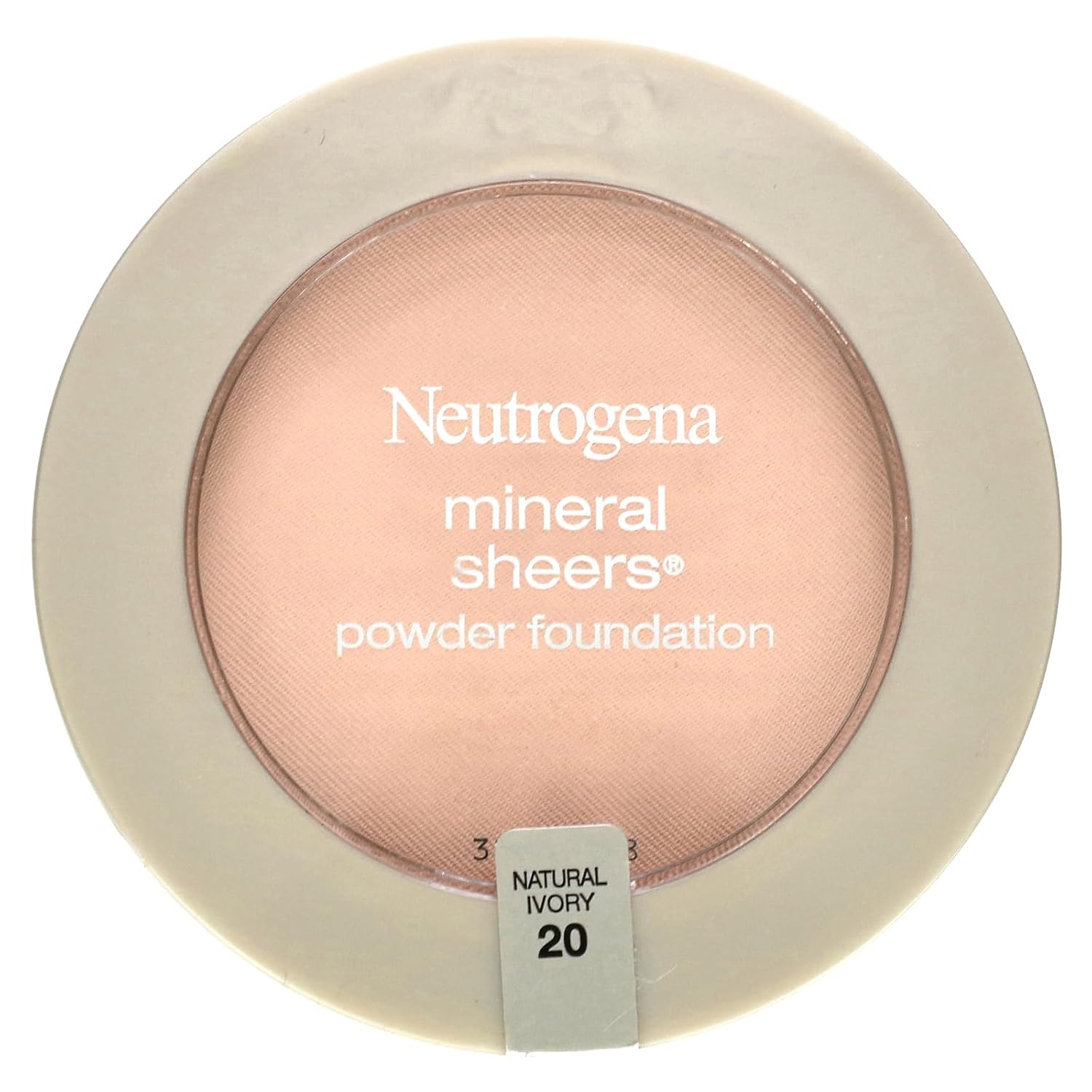 Neutrogena Mineral Sheers Powder Foundation, Natural Ivory 20, 0.34 Ounce