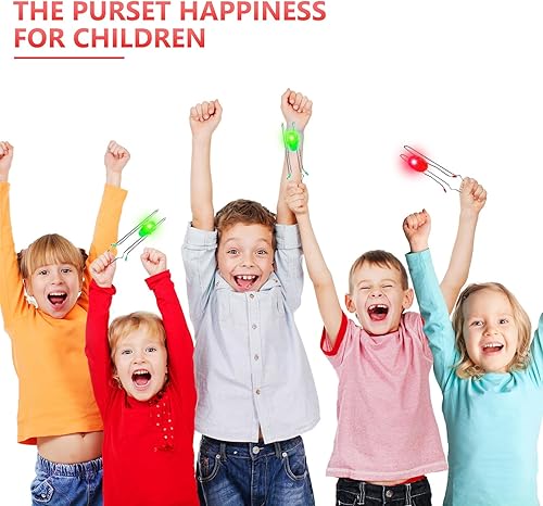 Vista 39 de Sumind 6 piezas de ruedas giratorias magnéticas retro, juguete de Navidad iluminado, rieles giroscópicos, Twirler, clásico, vintage, truco, Yoyo