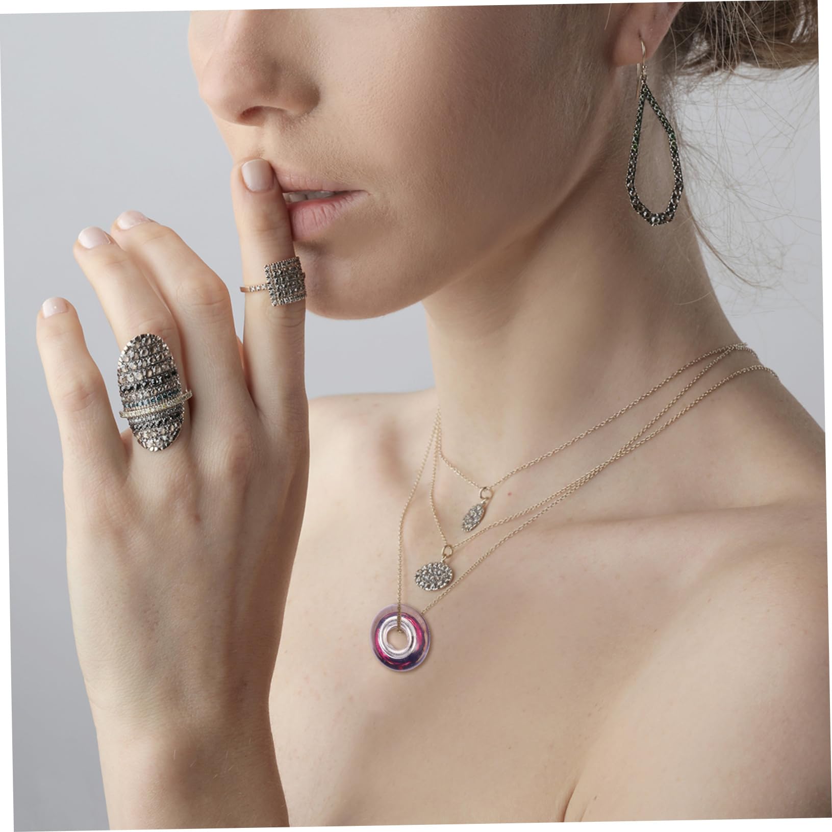 SHINEOFI 200stücke Große Lochperlen Aus Resin Mit Floralen Mustern Für Schmuckherstellung Abstandshalter Für Armbänder Und Halsketten Bastelperlen Für Kreative Projekte