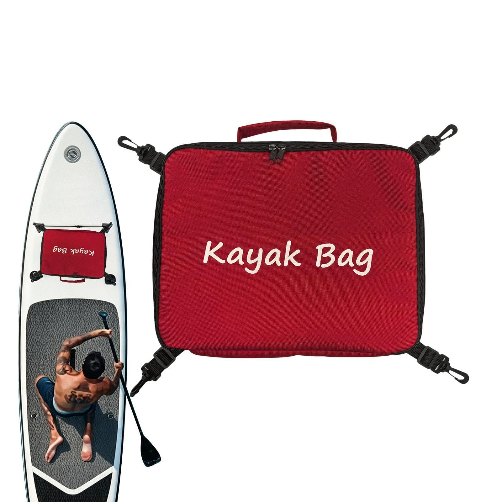 Generisch Stand Up Paddelboard Decktasche 10L Isolierbeutel Mit Großem | Paddelsport Organizer Tasche Für Kajaks, Kanus, Boote, , Surfen, Reisen Sowie Flug- Und Urlaubsreisen