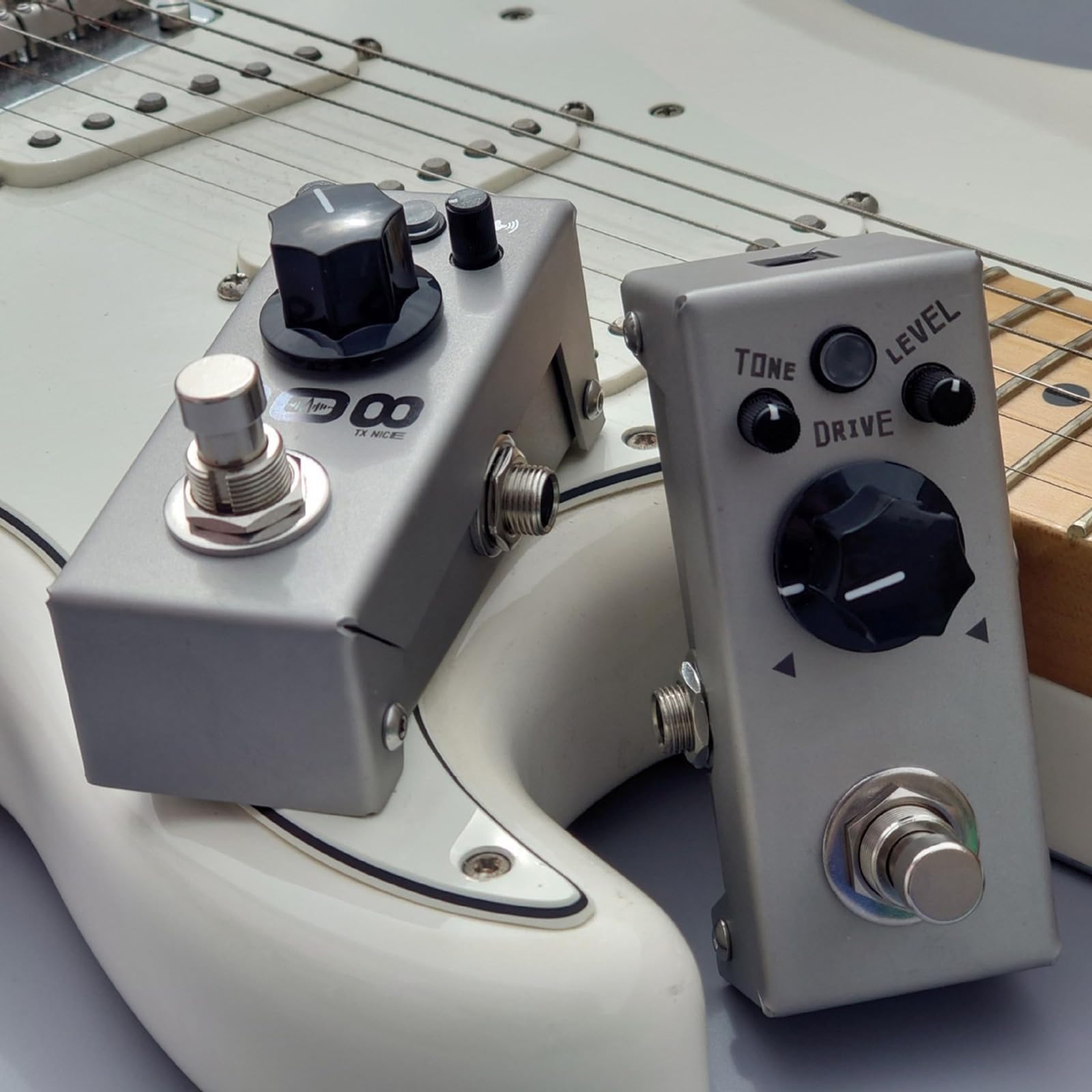 Pedale effetto overdrive per chitarra, mini pedale elettrico overdrive per distorsione e boost, True Bypass per Blues, Rock, Metal Performance
