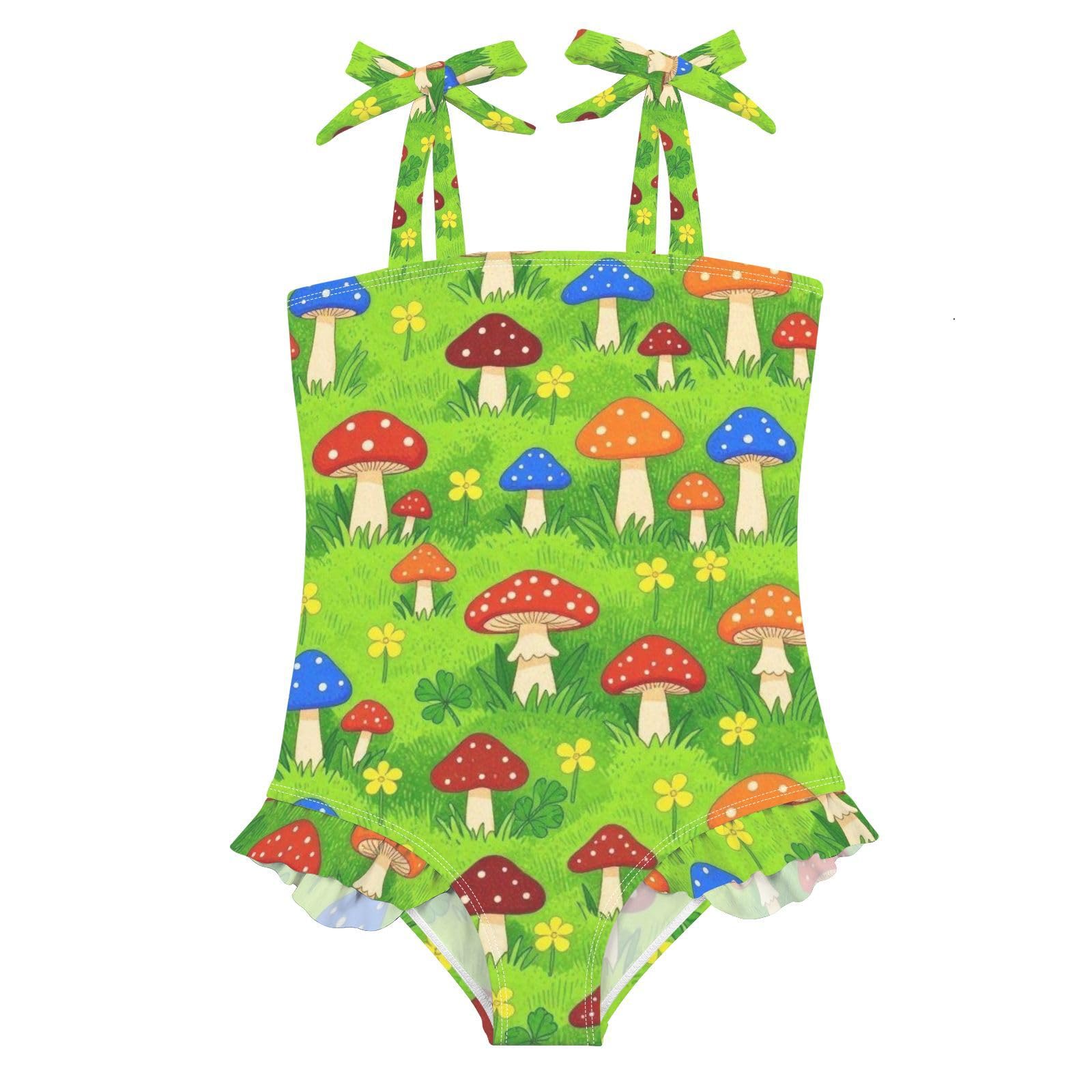 FRODOTGV Costume da bagno intero per ragazze, ad asciugatura rapida, per piscina, spiaggia, surf, per bambini