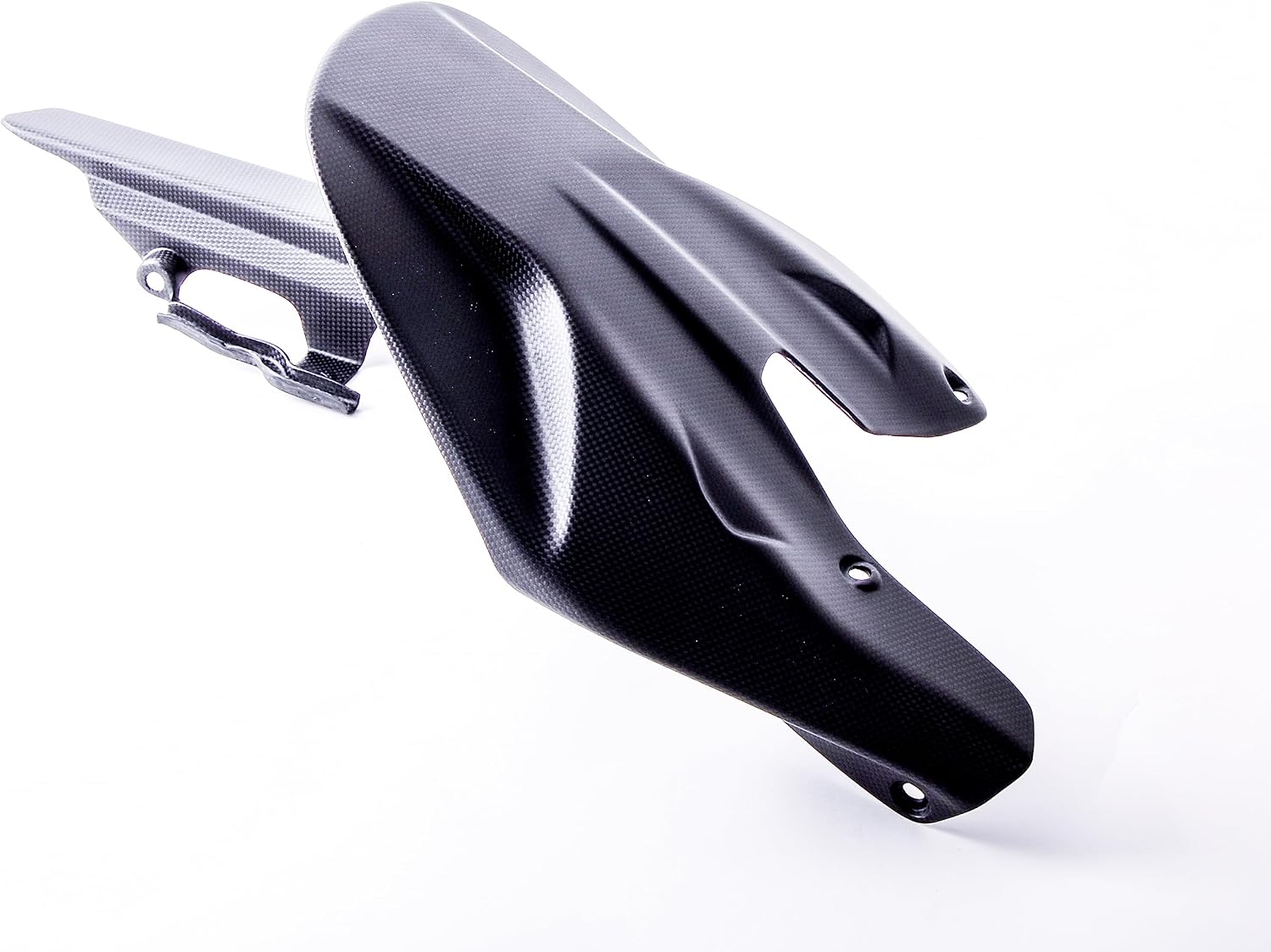 Bestem Carbon Fiber Rear Hugger Mudguard Fairing Panel for 2023 Ducati Diavel V4 Matte Finish