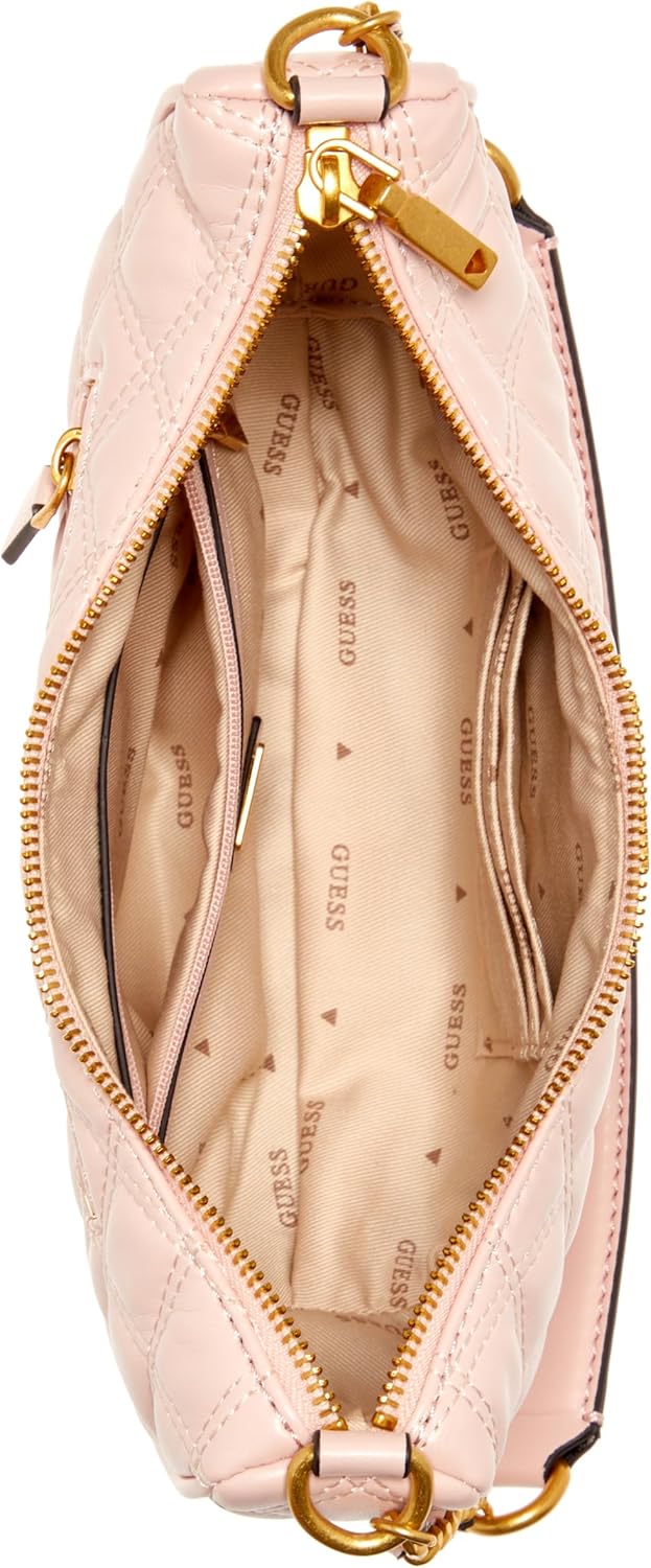 GUESS Giully Top Zip Shoulder, Black: Handbags: Amazon.com