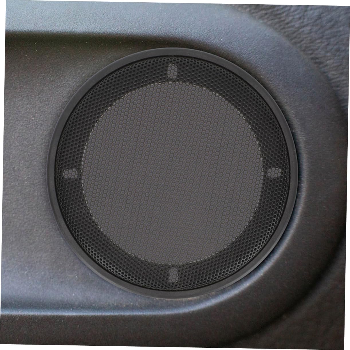 4pcs Car Subwoofer Grille Protector Mesh Cover for Ceiling Speakers Sturdy Audio Grille Guard Easy Installation