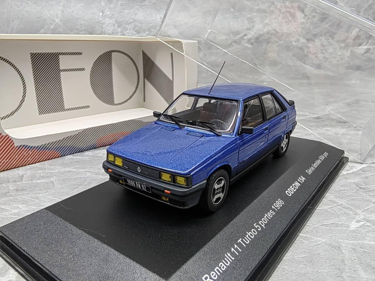 ODEON 1/43 ルノー 11 Turbo 5 portes 1986