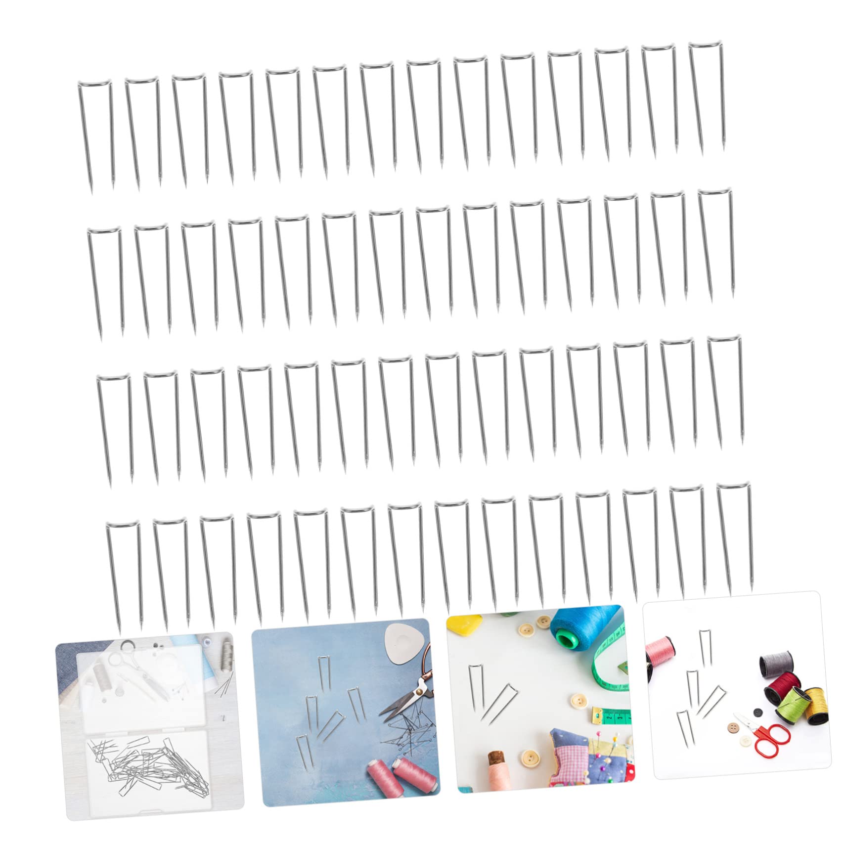 DOITOOL Sewing u Pins 100pcs u Shaped Stitch Pins Quilting for Clothing DIY Quilting Projects