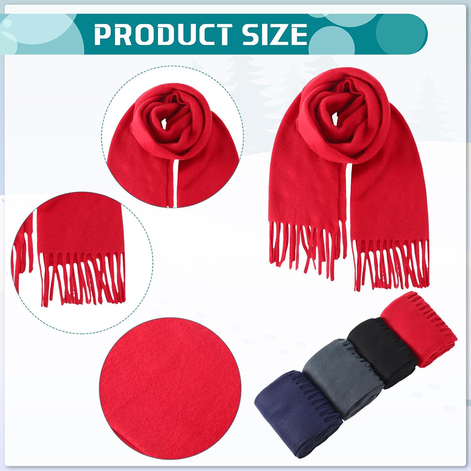 Liitrsh 60 Pcs Homeless Winter Beanie Hats Gloves Scarf Backpacks Set image 5