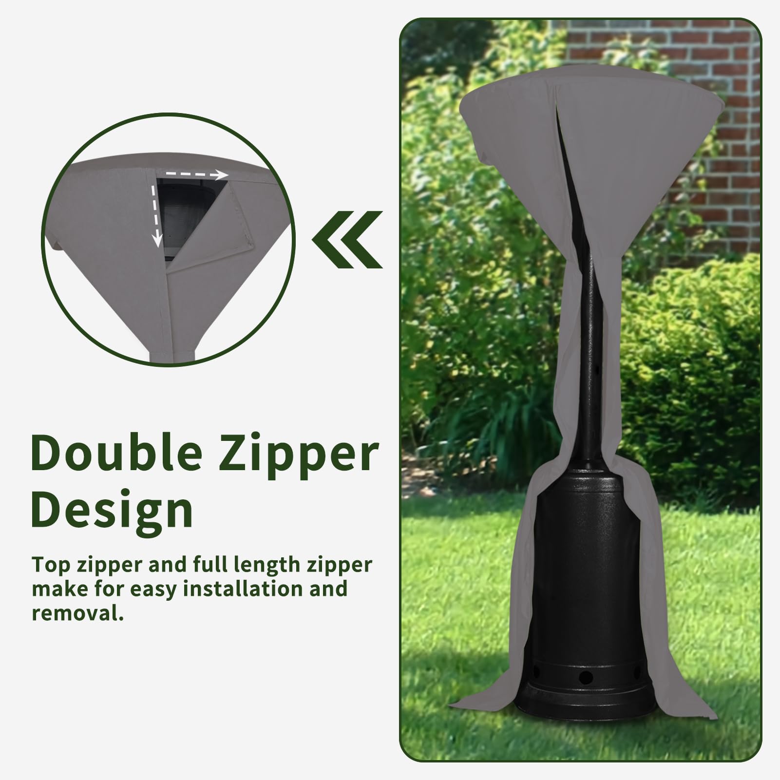 Pyramid Patio Heater Cover Yardwe Heavy Duty Patio Heater Cover
