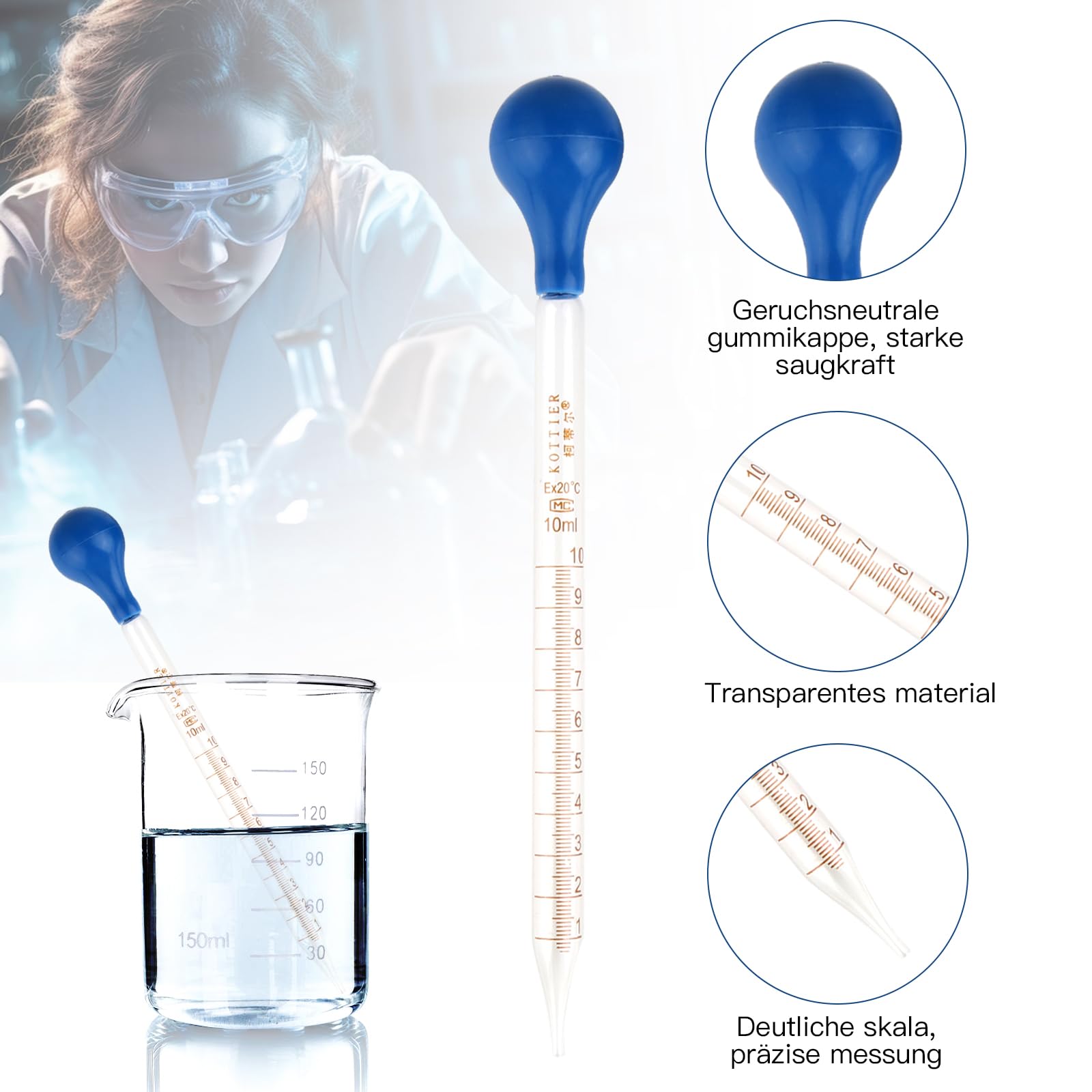Volpipet met twee merkstrepen, klasse A - Nederland