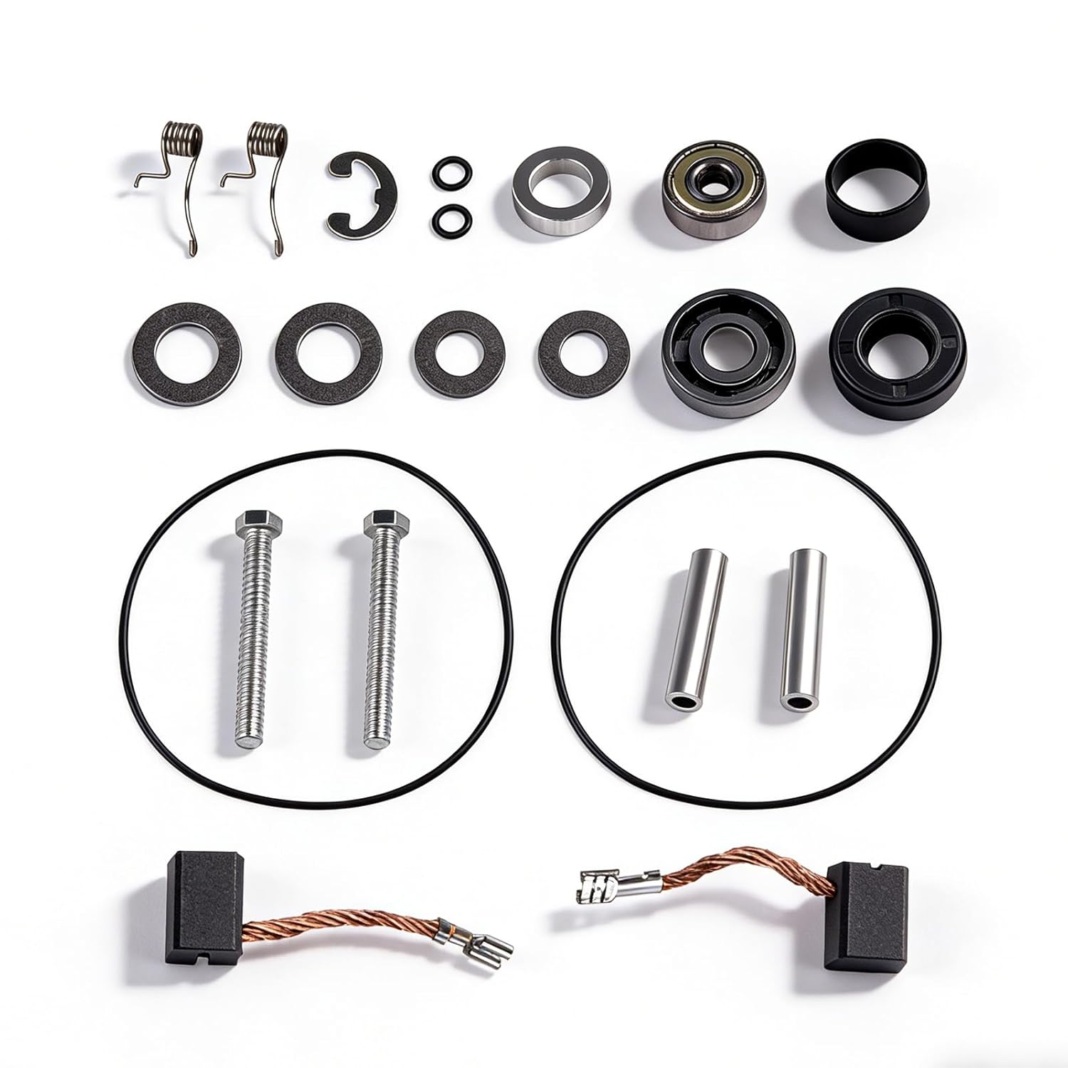 4in Brush & Seal Lower Unit Rebuild Kit Compatible with Minn Kota, Fits for Most 4" Diameter Lower Units, Fits for 74 lb 80 lb and 101 lb Thrust Models