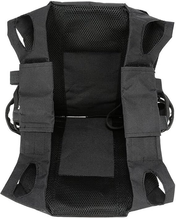 Vest Adjustable Durable for Outdoor Activity Black