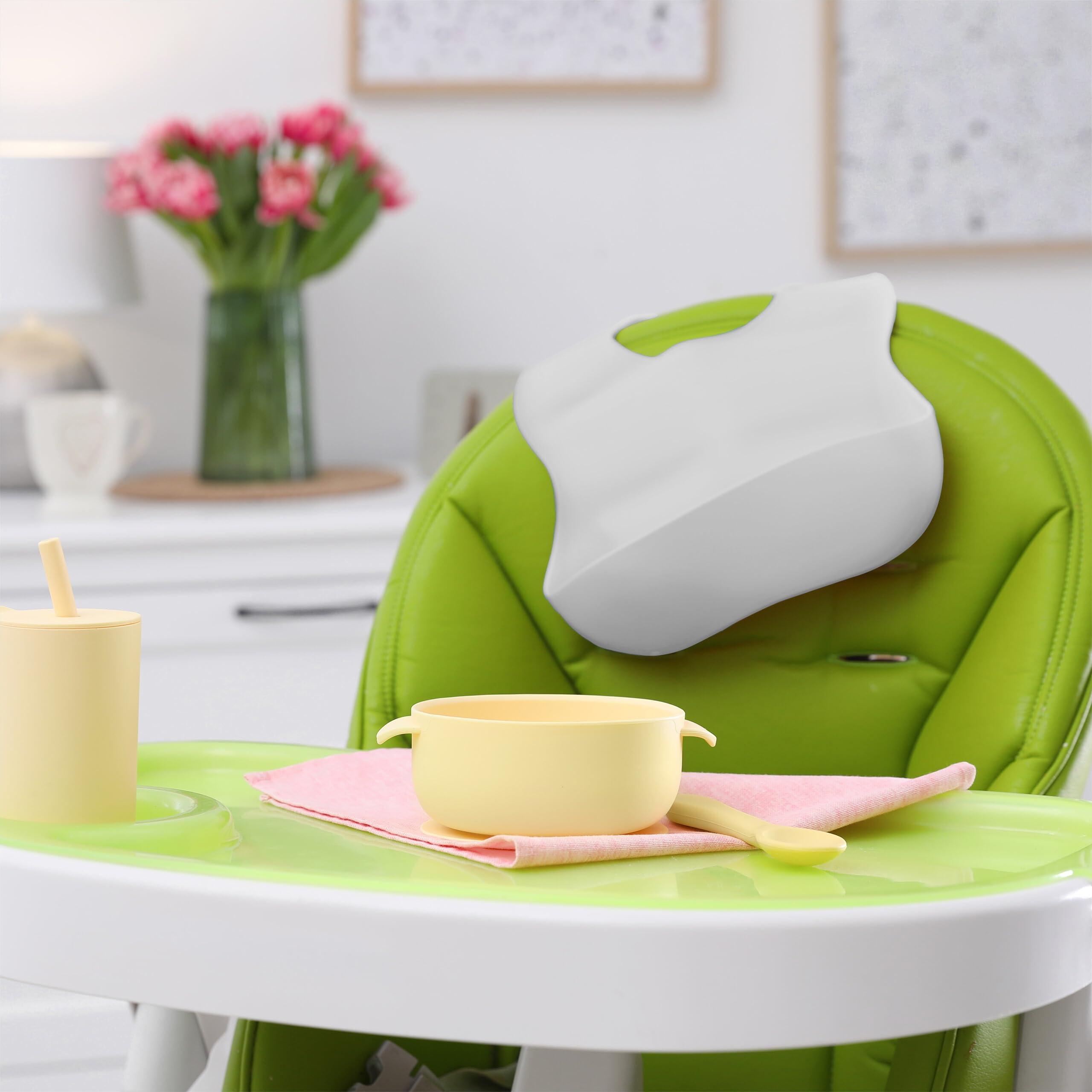 voor IKEA Hoge Stoel Kussen, voor IKEA Antilop Kussen, voor Antilop Hoge Stoel Onderlegger, Katoen Antislip, Zacht (Kleurrijke Sterren