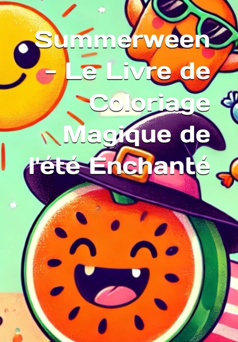 Summerween - Le Livre de Coloriage Magique de l'été Enchanté